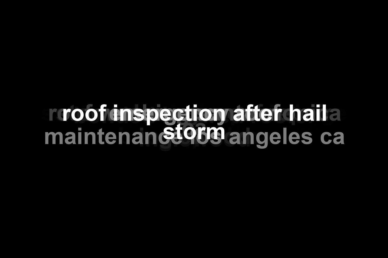 roof maintenance experts
