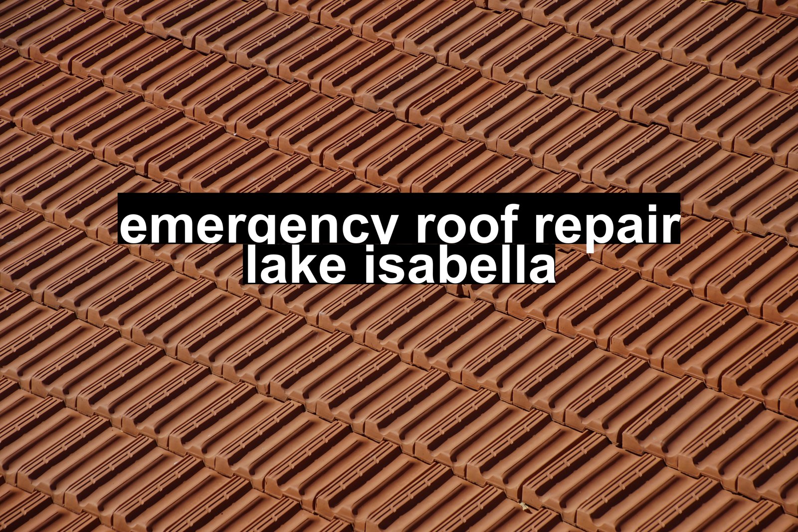 emergency roof repair lake isabella