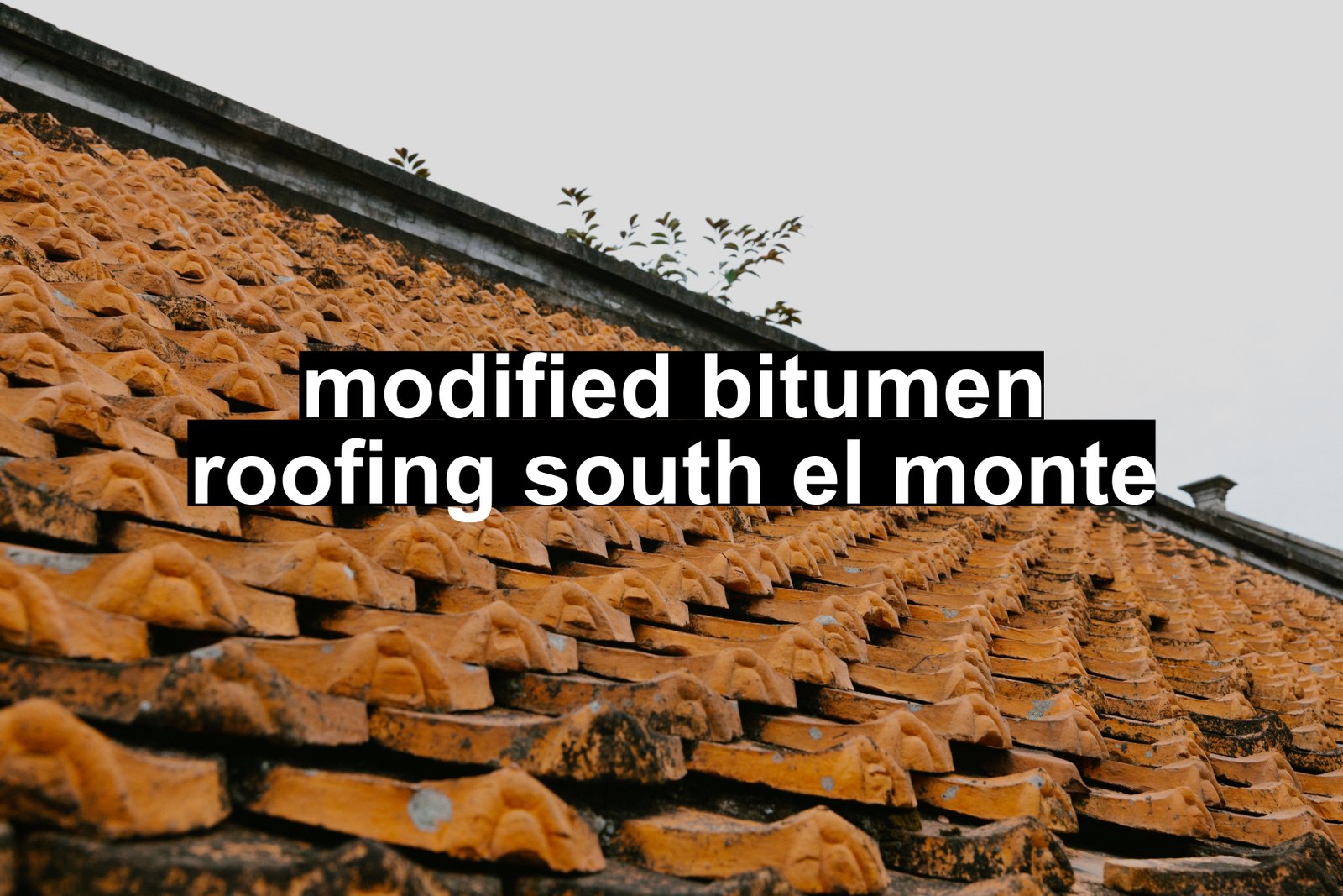 modified bitumen roofing south el monte