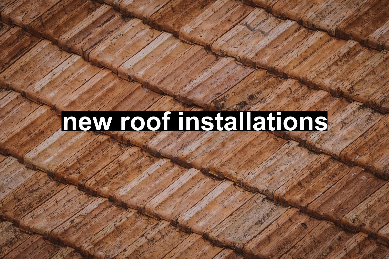 new roof installations