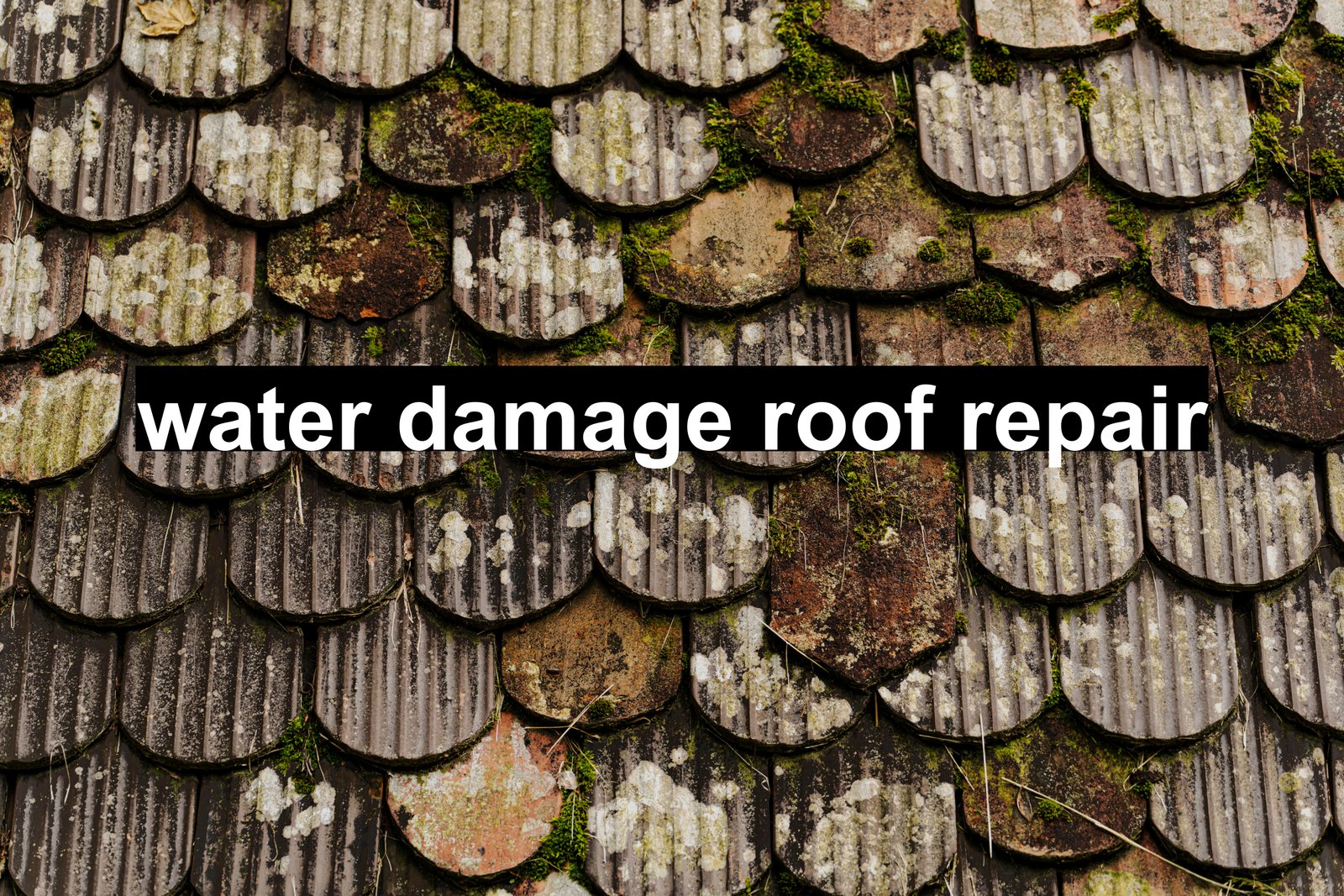 water damage roof repair