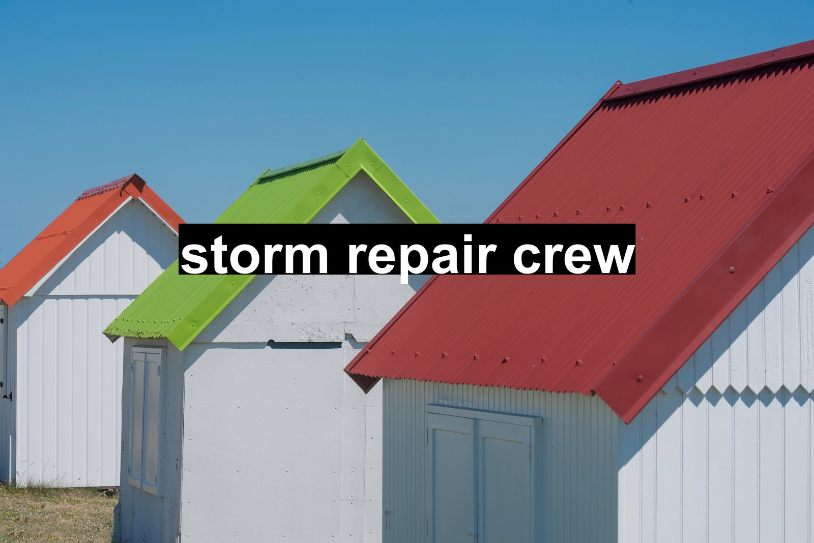 storm repair crew