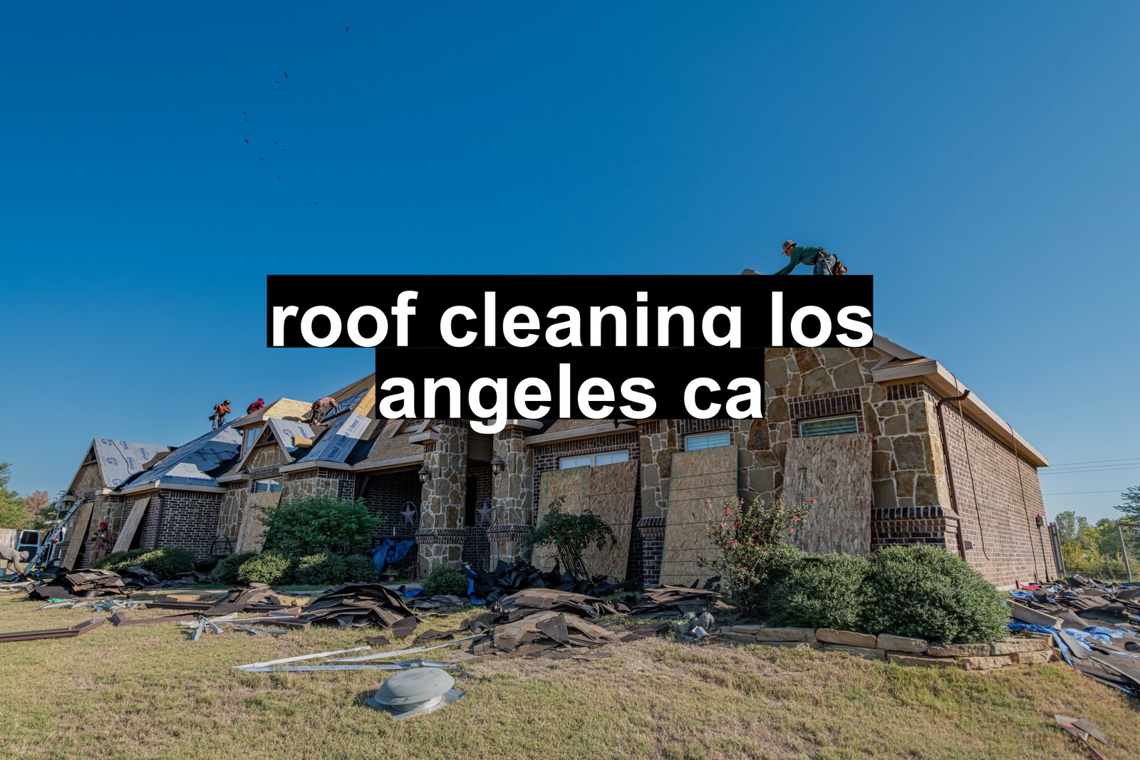 roof cleaning los angeles ca