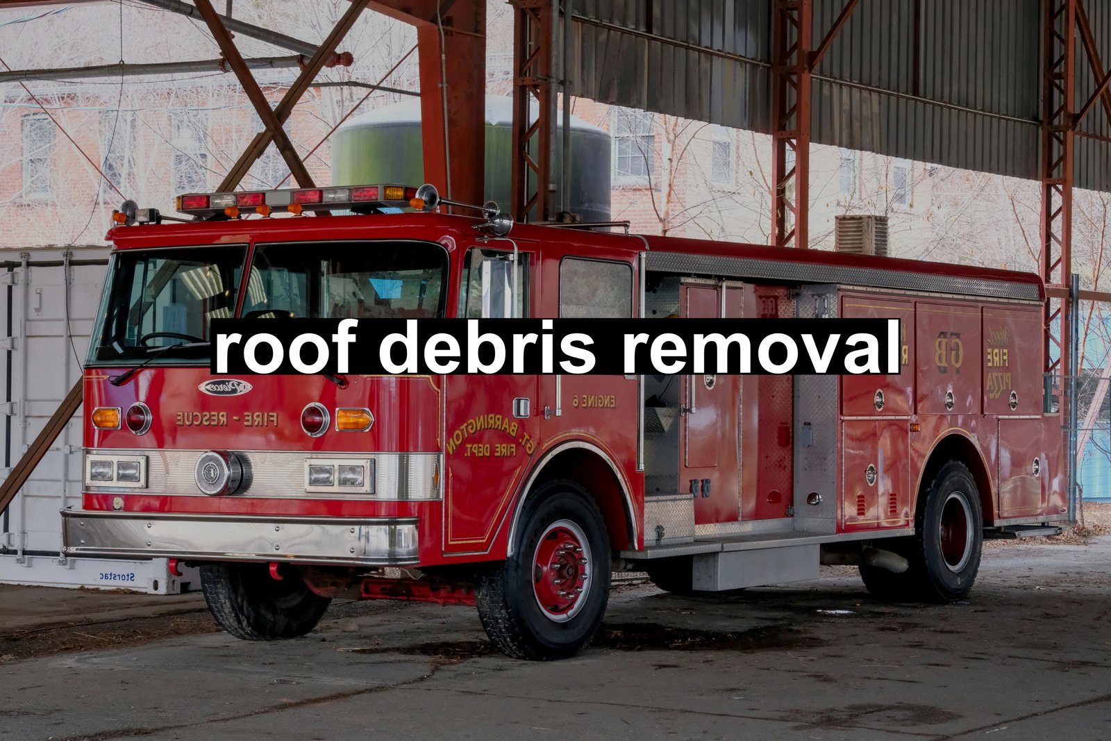 roof debris removal