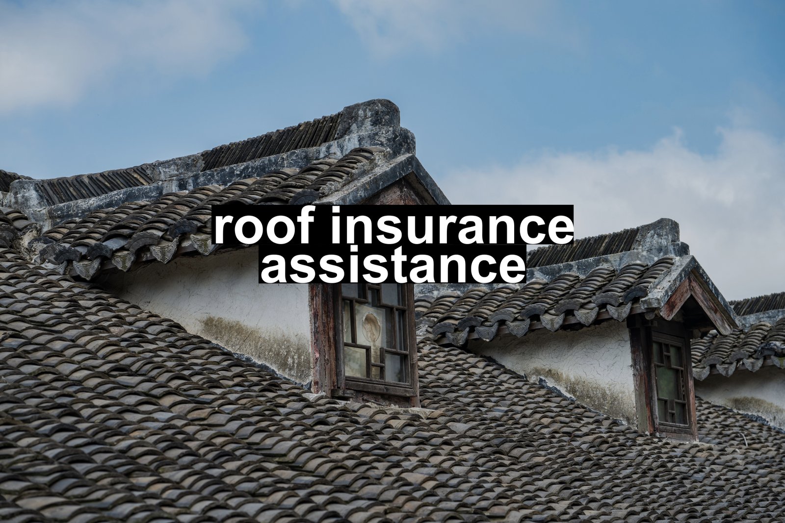 roof insurance assistance