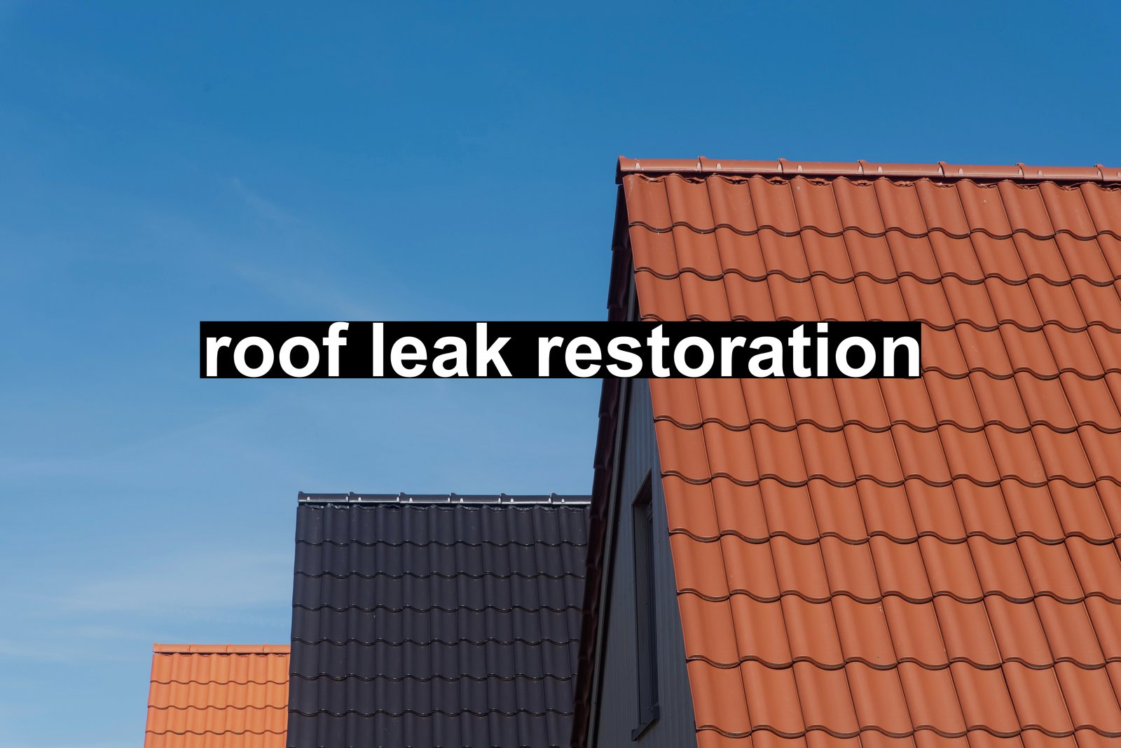 roof leak restoration