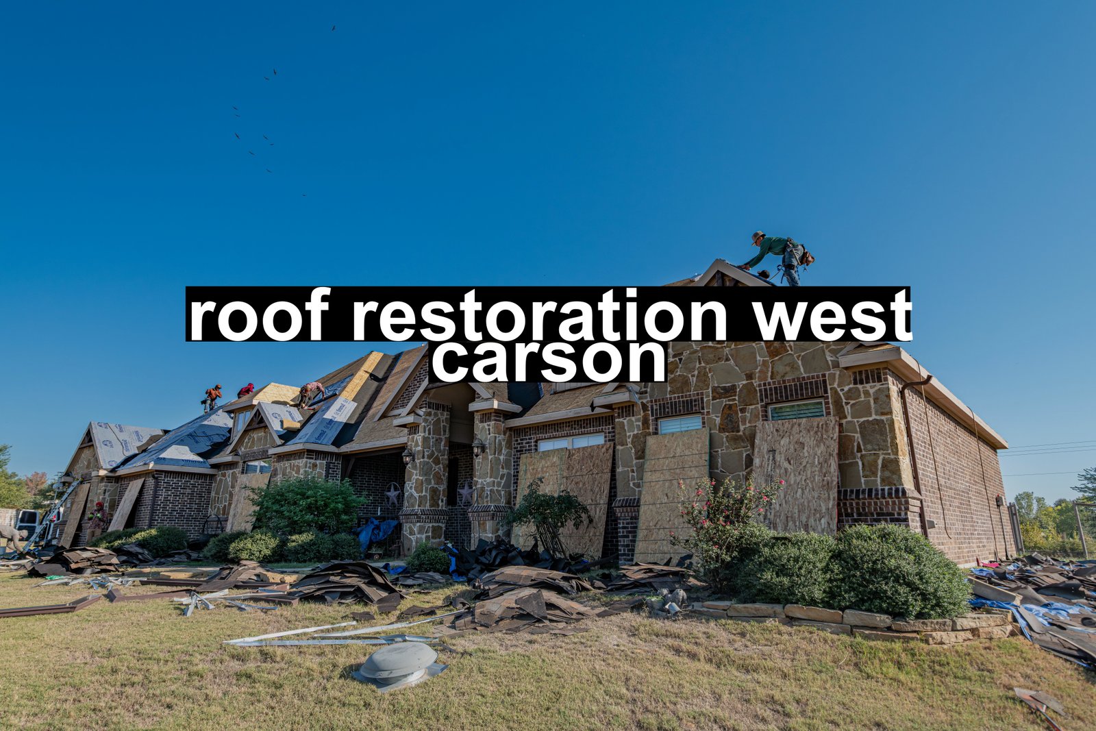 roof restoration west carson