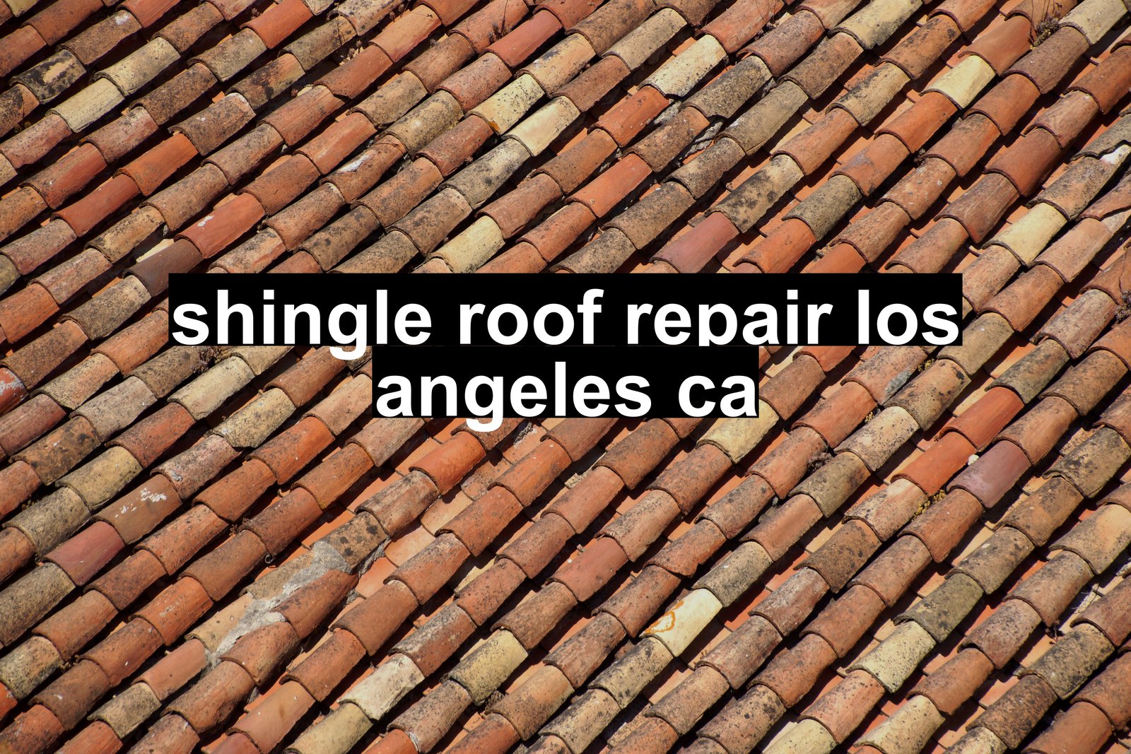 shingle roof repair los angeles ca