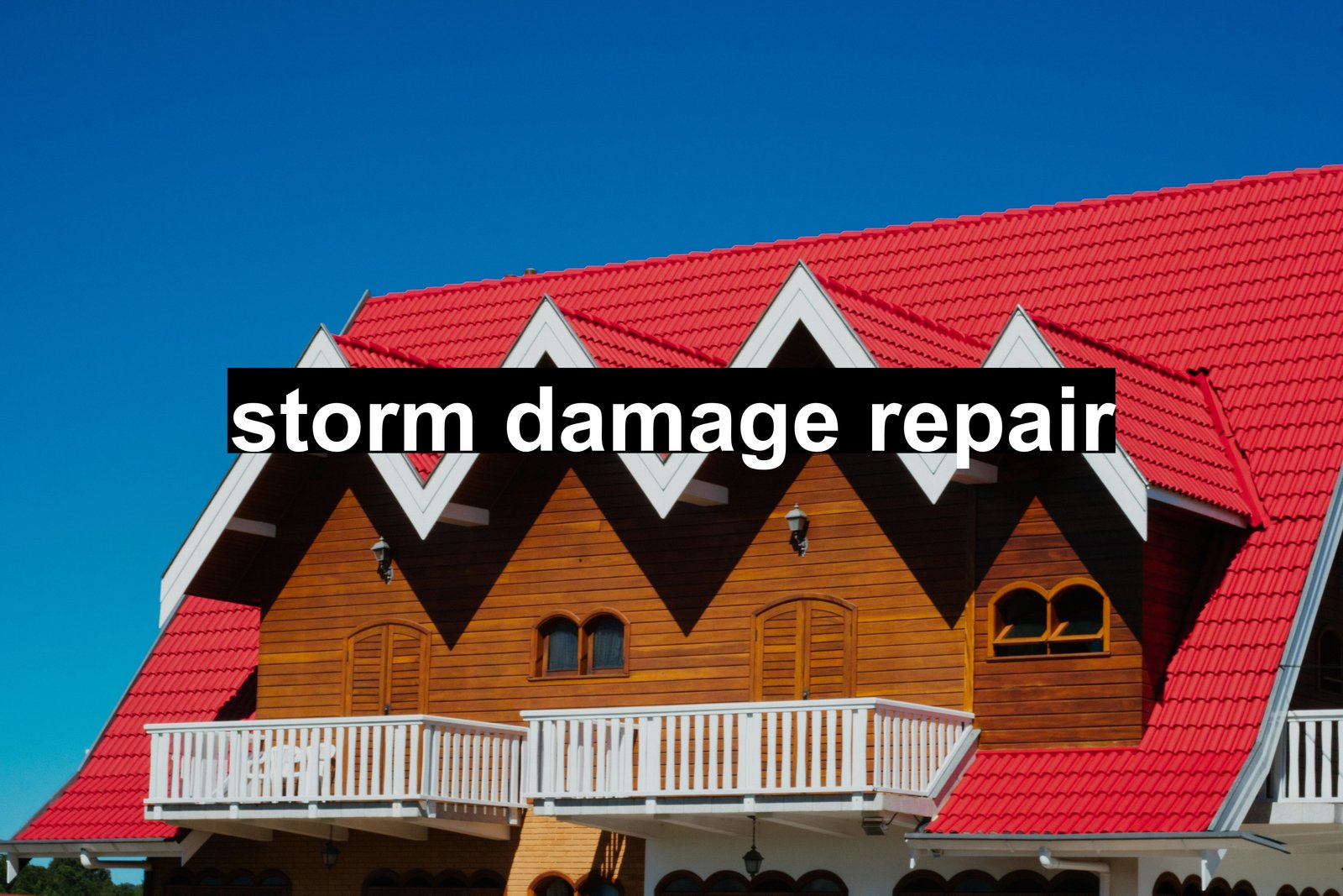 storm damage repair