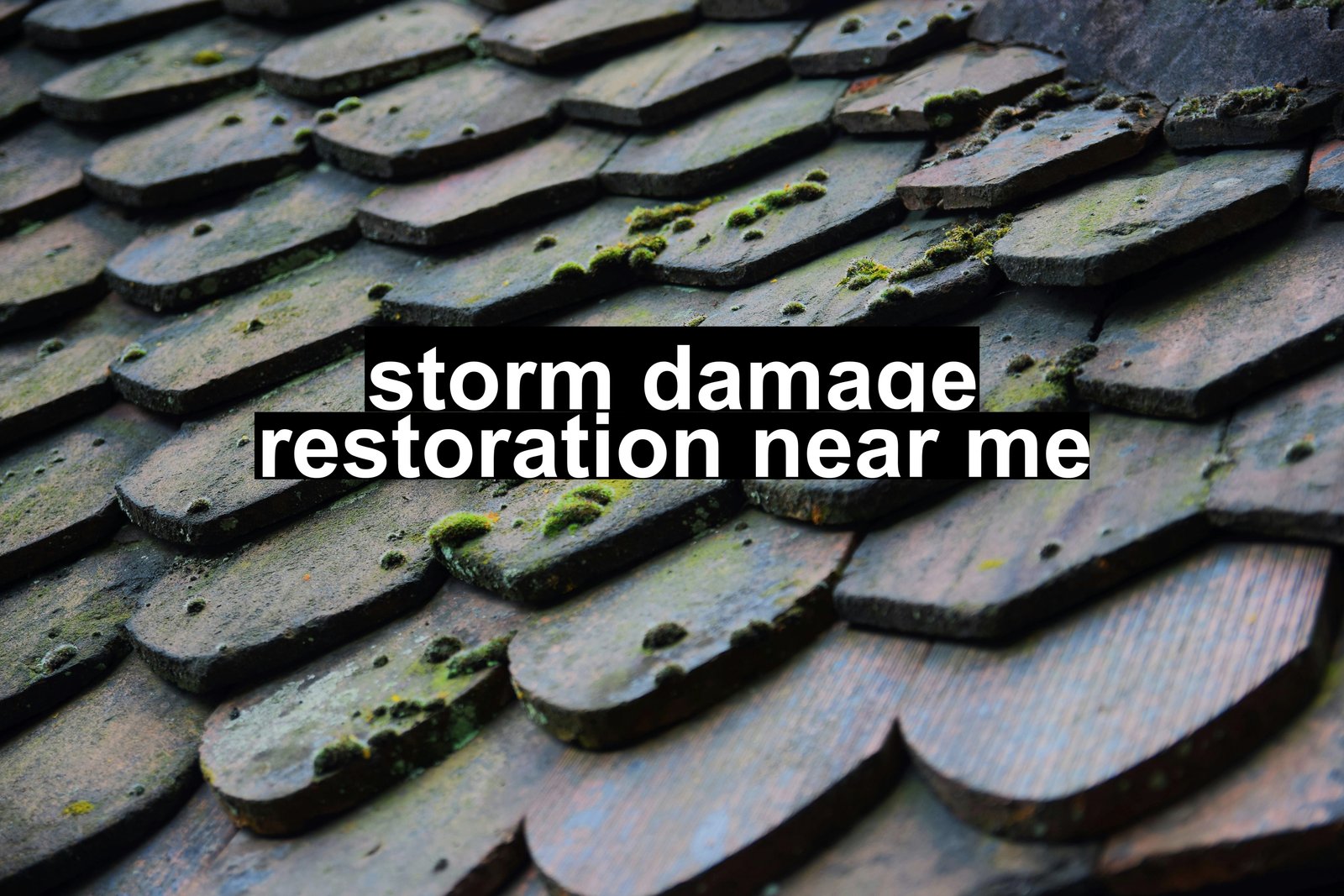 storm damage restoration near me