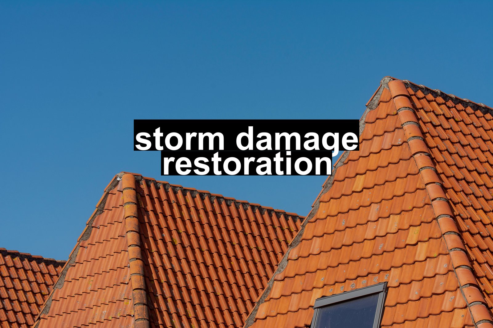 storm damage restoration