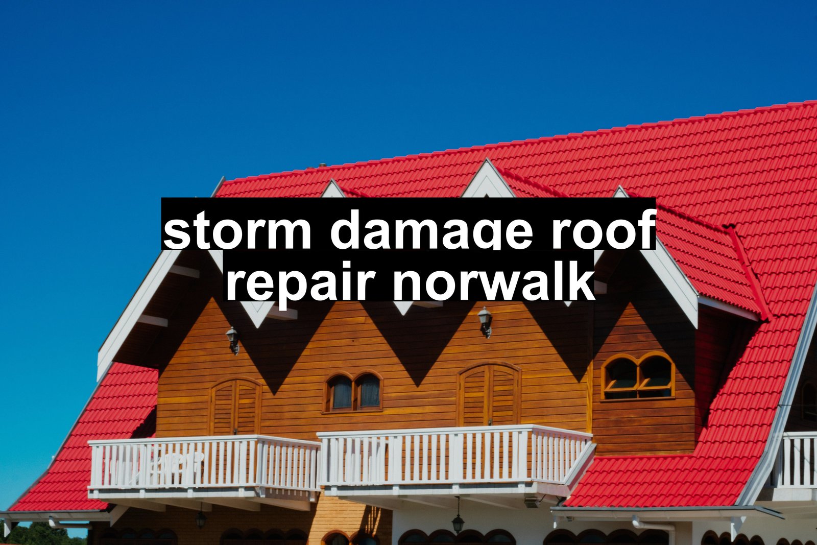 storm damage roof repair norwalk