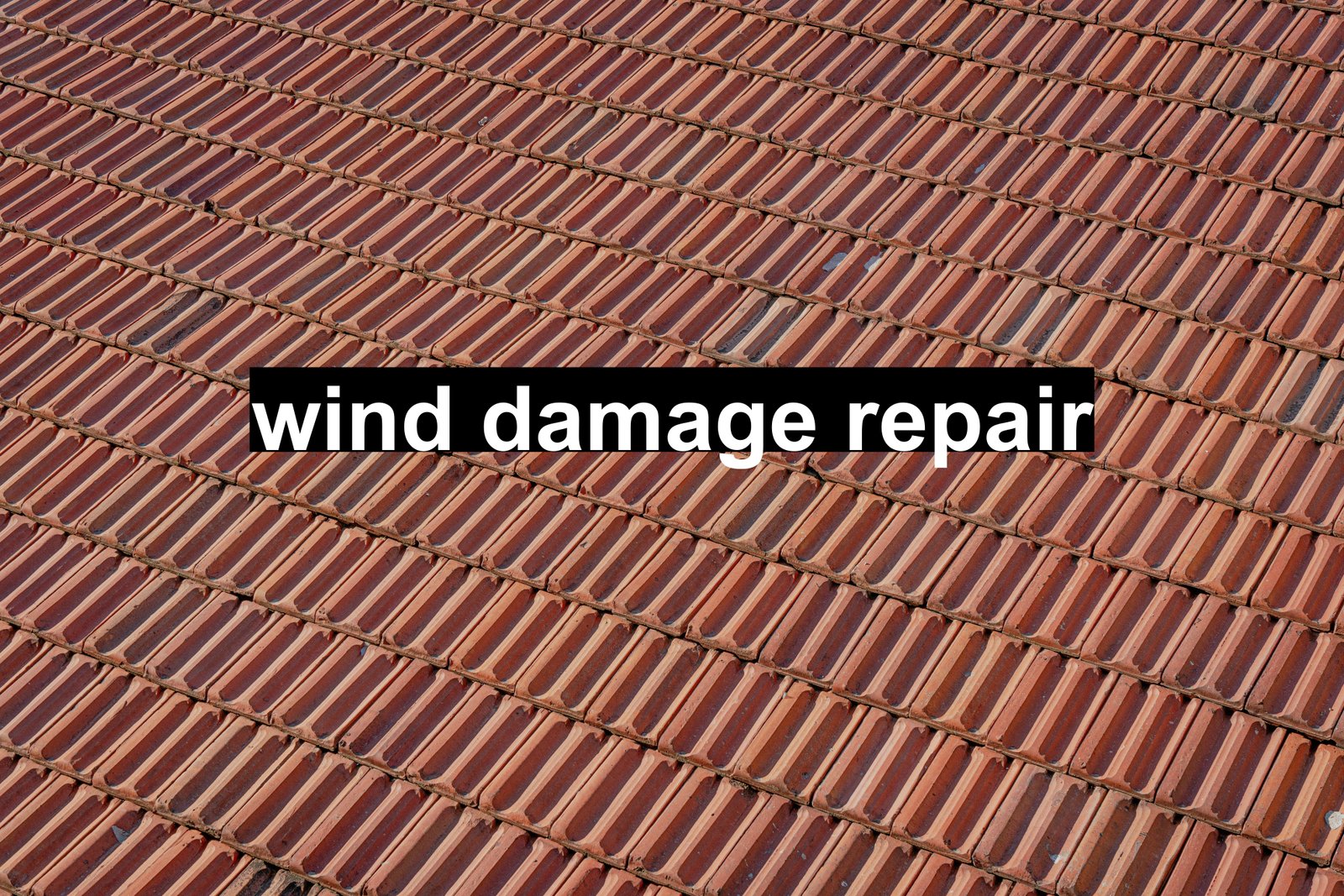 wind damage repair